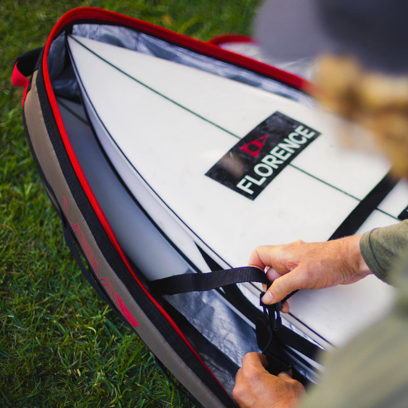 Load image into Gallery viewer, VIEA John John Florence Wheeled 3-4 Board Travel Surfboard Bag 10