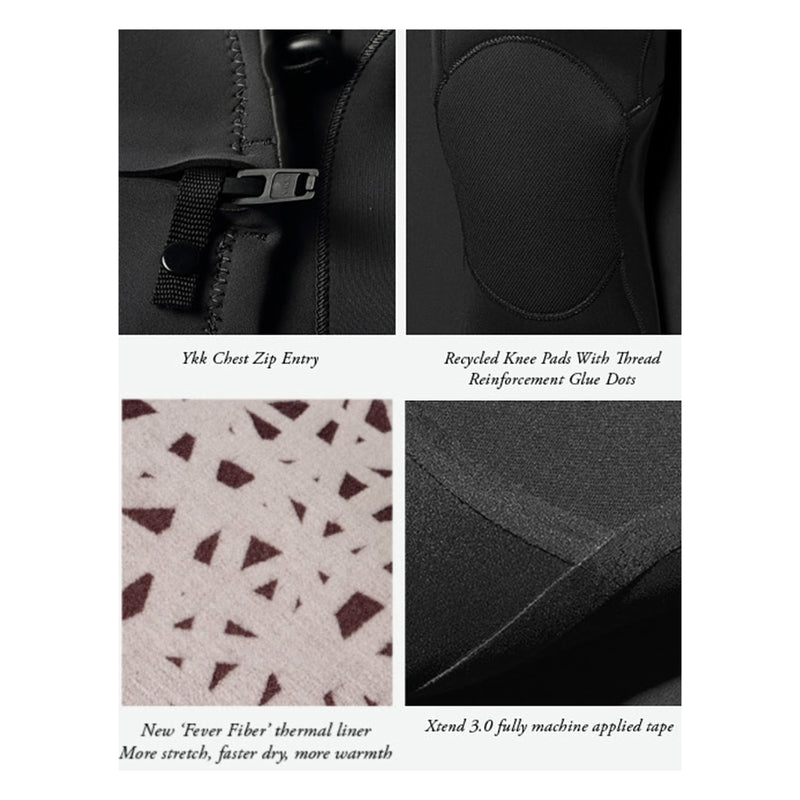 Load image into Gallery viewer, Vissla 7 Seas 4/3 Chest-Zip Wetsuit 4