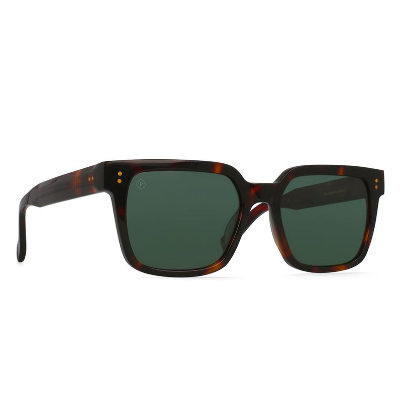 Load image into Gallery viewer, RAEN West Polarized Sunglasses - Koala Tortoise/Green 3