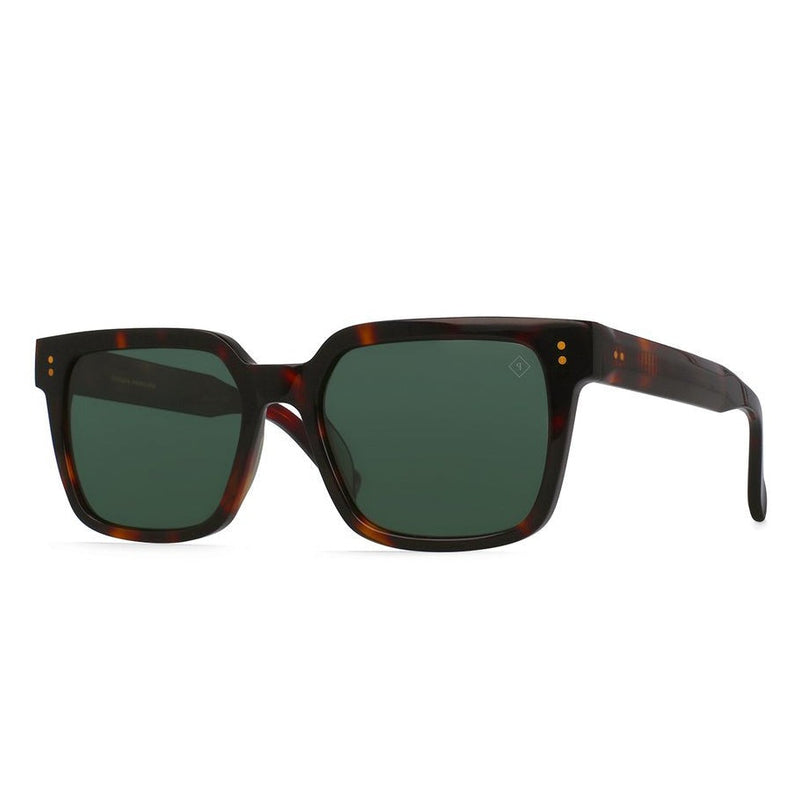 Load image into Gallery viewer, RAEN West Polarized Sunglasses - Koala Tortoise/Green 1