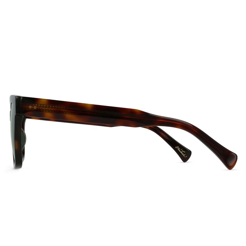Load image into Gallery viewer, RAEN West Polarized Sunglasses - Koala Tortoise/Green 4