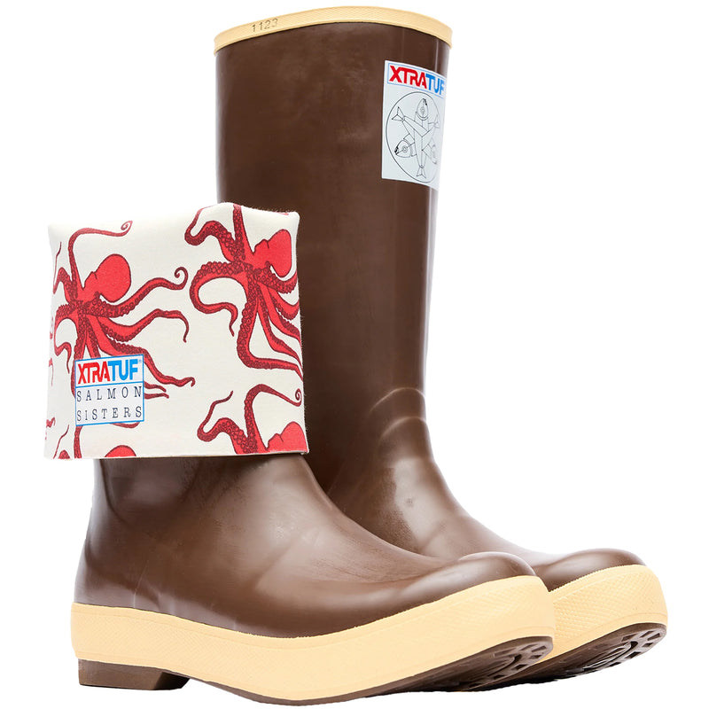 Load image into Gallery viewer, XTRATUF Women's Salmon Sisters 15" Legacy Waterproof Boots 9