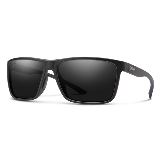 SMITH Riptide Polarized Sunglasses - Matte Black/Chromapop Black