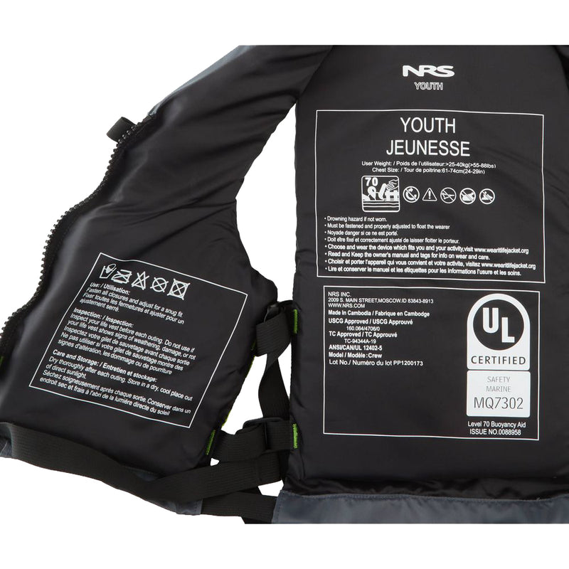 Load image into Gallery viewer, NRS Youth Crew Type III PFD Vest 3
