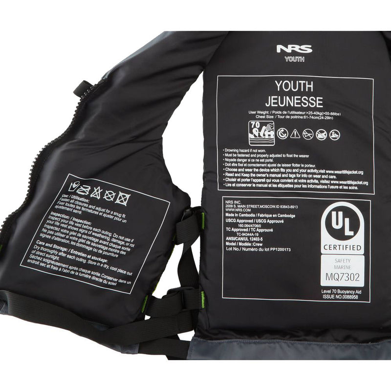 Load image into Gallery viewer, NRS Youth Crew Type III PFD Vest 6

