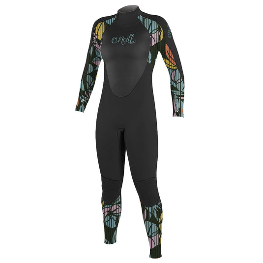 O'Neill Youth Girl's Epic 4/3 Back-Zip Wetsuit • 2023 1
