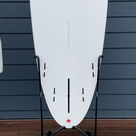 Skindog The Ova Thunderbolt Red 7'6 × 22 ¼ × 3 Surfboard • USED 3