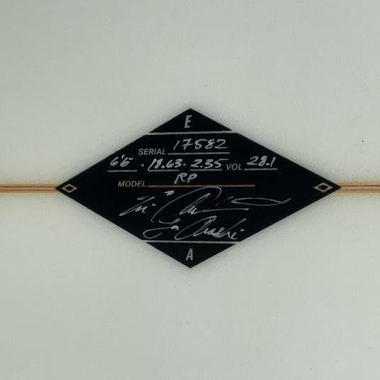 Arakawa RP 6'6 × 19 ⅝ × 2.35 Surfboard • USED 4