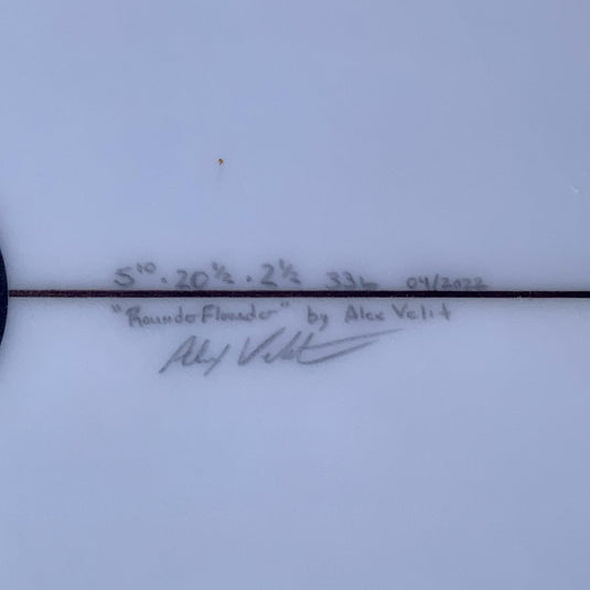 AV Rounder Flounder 5'10 × 20 ½ × 2 ½ Surfboard • USED 4