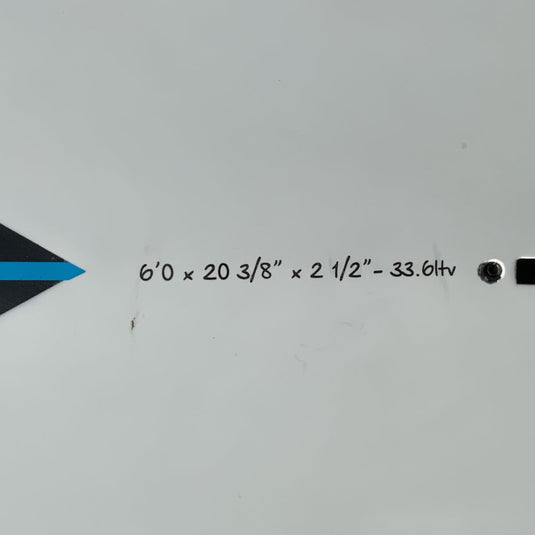 Torq Multiplier ACT 6'0 × 20 ⅜ × 2 ½ Surfboard • USED 4