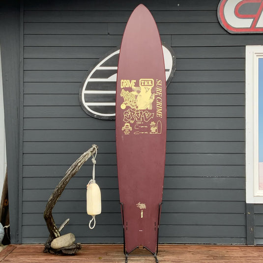 Crime Long Fish EPS Soft Top 9'5 × 23 × 3 ⅕ Surfboard • USED 2