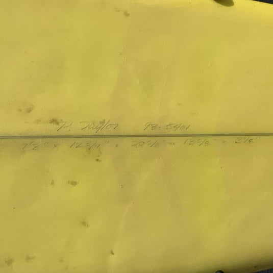 Taylor Custom 7'3 × 20 ⅜ × 3 ⅛ Surfboard • USED 5
