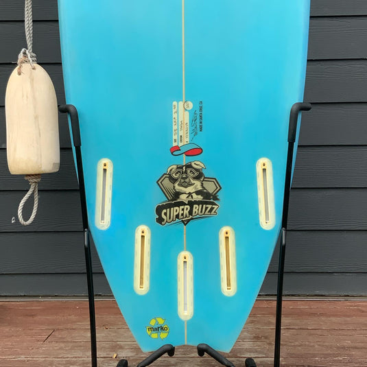 Stretch Superbuzz CFT 5'8 × 20 ½ × 2 ¼ Surfboard • USED 3