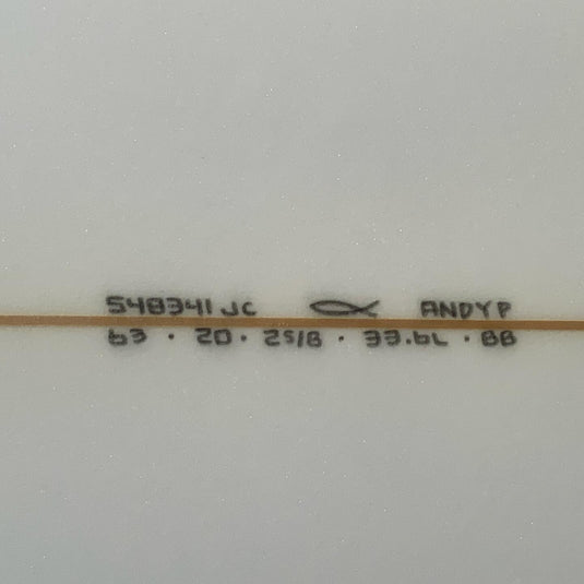Channel Islands Black Beauty 6'3 × 20 × 2 ⅝ Surfboard • USED 5