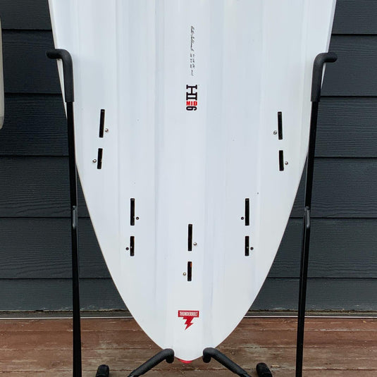 Harley Ingleby Mid 6 Thunderbolt Red 7'10 × 21 ¼ × 2 ¾ Surfboard • USED 3