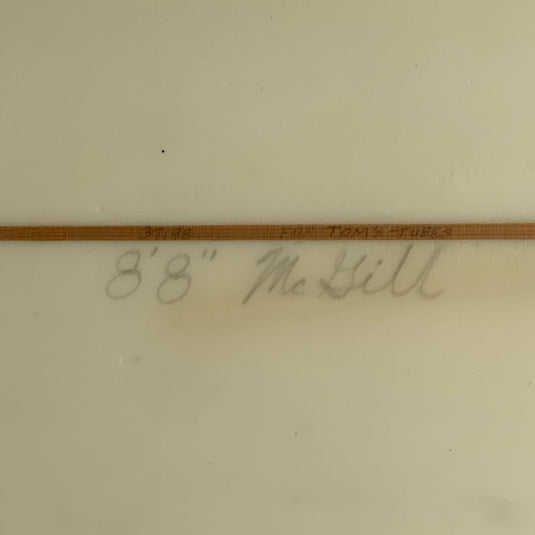 McGill Custom 8'8 × 19 ⅝ × 3 Surfboard • USED 4