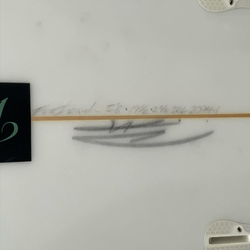 Load image into Gallery viewer, Vulcan The Dragonfly 5'8 × 19 ½ × 2 ⅜ Surfboard • USED 4
