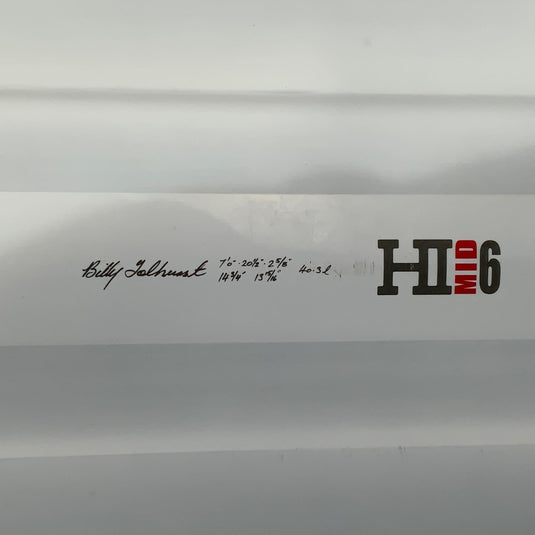 Harley Ingleby Mid 6 Thunderbolt Red 7'0 × 20 ½ × 2 ⅝ Surfboard • USED 4