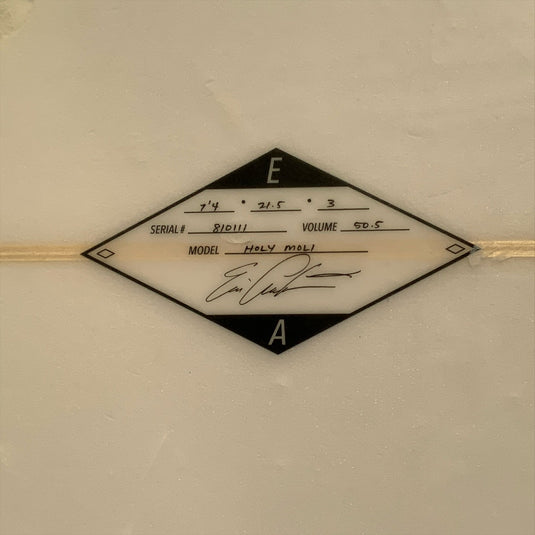 Arakawa Holy Moli 7'4 × 21 ½ × 3 Surfboard • USED 4