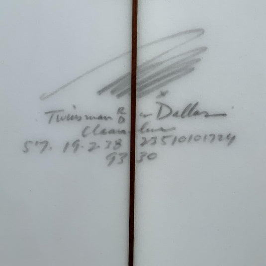 Album Surf Twinsman 5'7 × 19 × 2 ⅜ Surfboard • USED 4