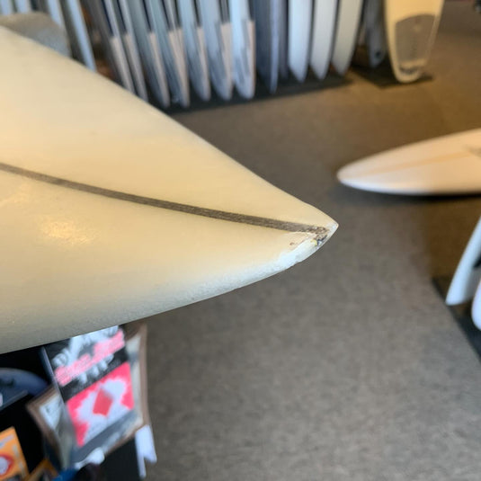 Pyzel Red Tiger 6'1 × 19 ⅝ × 2 9/16 Surfboard • USED 10