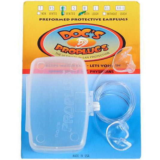 Doc's Proplugs Vented with Leash Ear Plugs 4