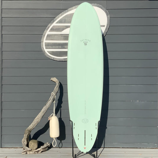 Skindog The OVA Thunderbolt Red 8'0 × 22 ¾ × 3 ⅛ Surfboard • USED 2