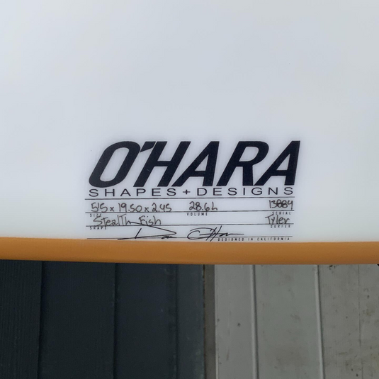 Solid Stealth Fish 5'5 × 19 ½ × 2.45 Surfboard • USED 4