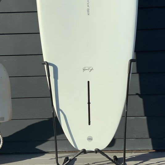 CJ Nelson Designs Apex Thunderbolt Silver 9'11 × 24 × 3 ⅜ Surfboard • USED 3