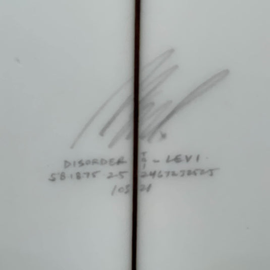 Album Surf Disorder Asym (Regular) 5'8 × 18 ¾ × 2 ½ Surfboard • USED 4
