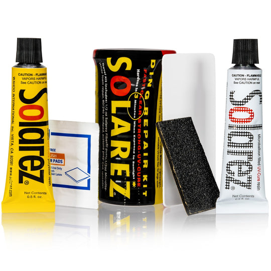 Solarez Polyester Mini Travel Ding Repair Kit
