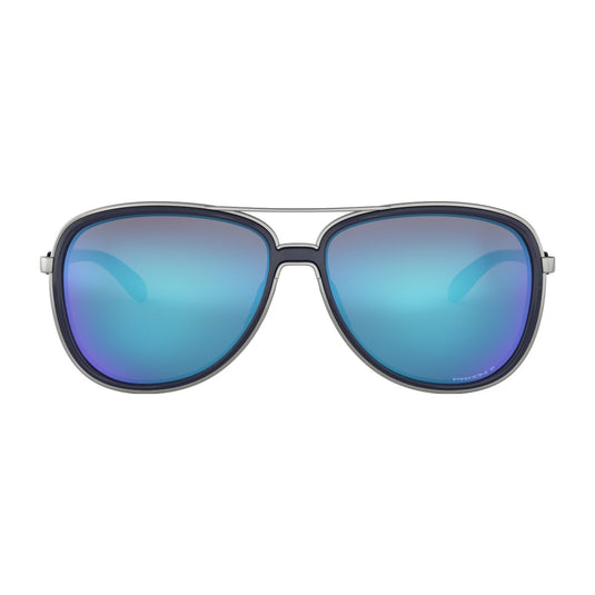 Oakley Split Time Polarized Sunglasses - Navy/Prizm Sapphire 2