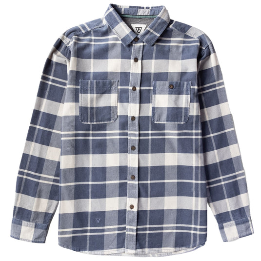 Vissla Rails Corduroy Long Sleeve Button-Up Shirt 1
