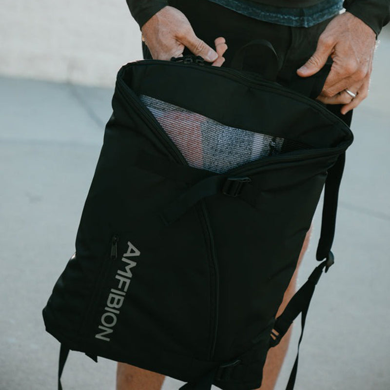 Load image into Gallery viewer, AMFIBION Shoreline 2-in-1 Changing Mat to Surf Pack Backpack 14
