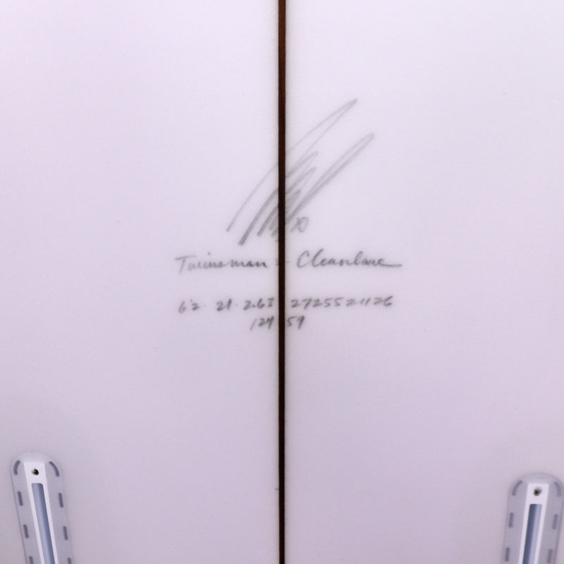 Load image into Gallery viewer, Album Surf Twinsman 6'2 × 21 × 2 ⅝ Surfboard 4
