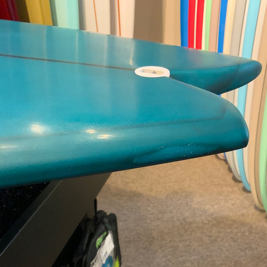 Album Surf Twinsman 6'0 × 20 ½ × 2 ½ Surfboard - Denim • BLEMISH 6