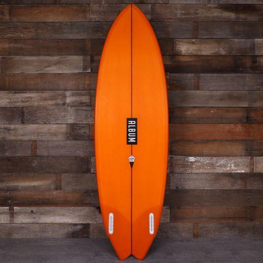 Album Surf Twinsman 5'10 × 20 × 2 7/16 Surfboard - Orange • BLEMISH 2