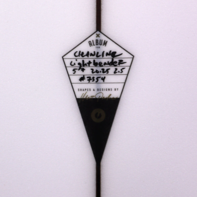Load image into Gallery viewer, Album Surf Lightbender 5'7 × 20 ¼ × 2 ½ Surfboard - Clear 4
