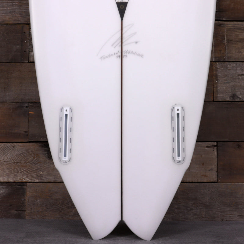 Load image into Gallery viewer, Album Surf Twinsman 5'8 × 19 ¾ × 2 ⅜ Surfboard - Clear 3
