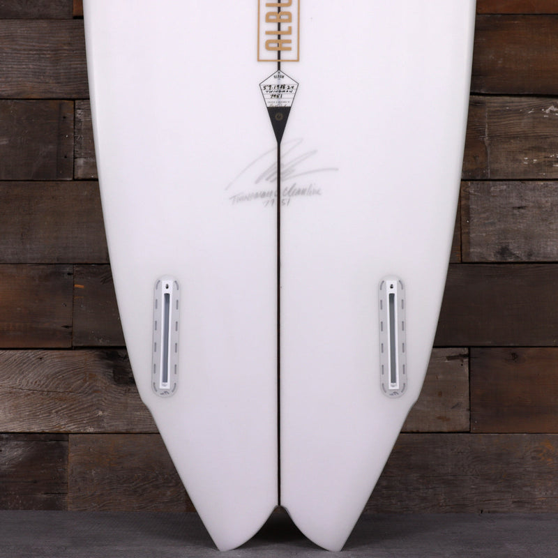 Load image into Gallery viewer, Album Surf Twinsman 5'9 × 19 ⅞ × 2 ⅖ Surfboard - Clear 3
