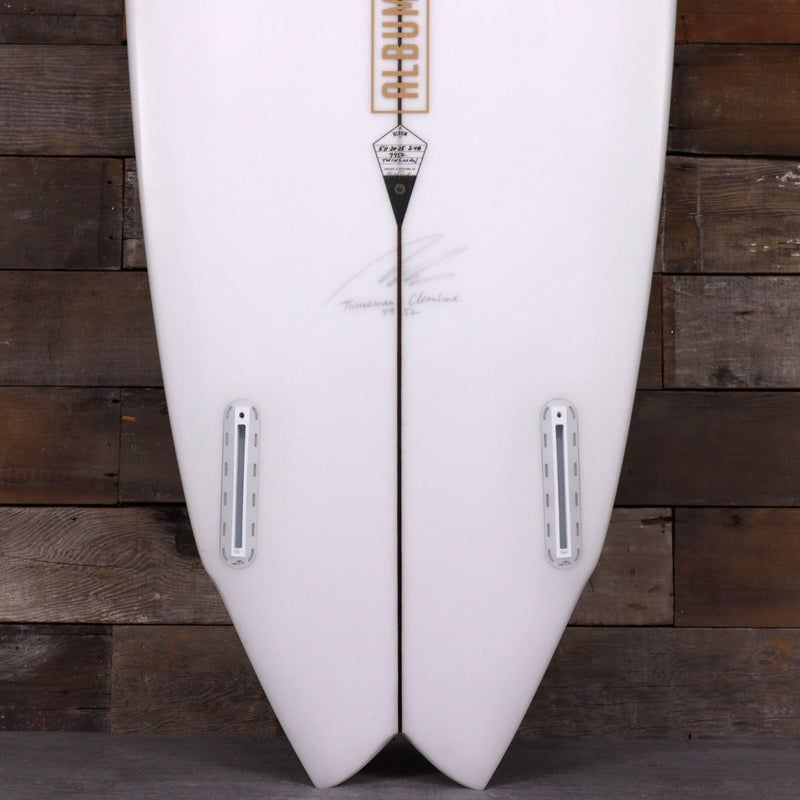 Load image into Gallery viewer, Album Surf Twinsman 5'11 × 20 ¼ × 2.48 Surfboard - Clear • DAMAGED 3
