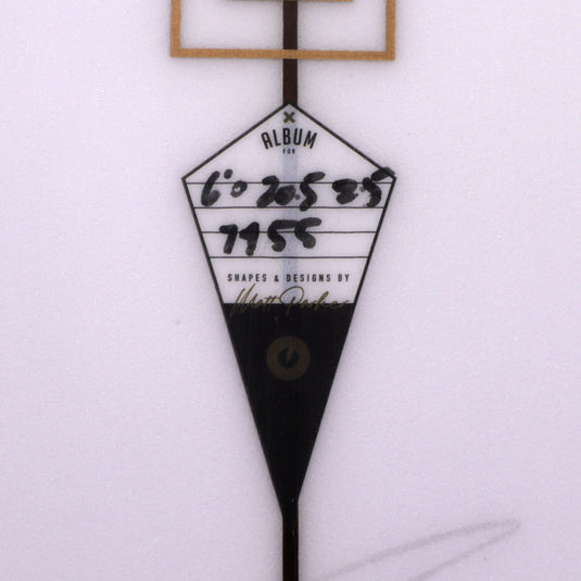 Album Surf Twinsman 6'0 × 20 ½ × 2 ½ Surfboard 4