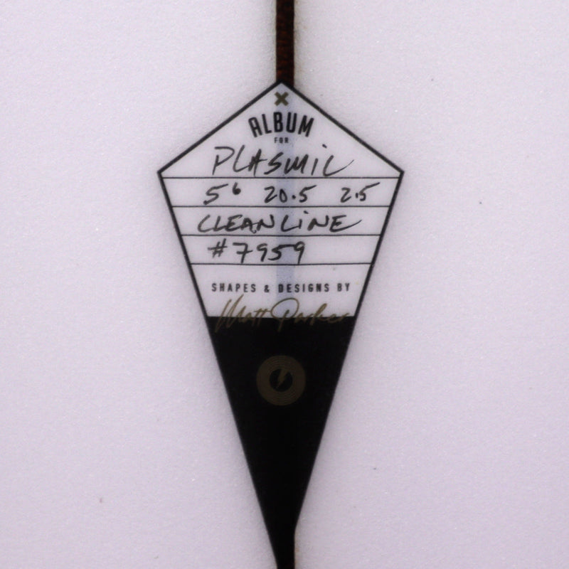 Load image into Gallery viewer, Album Surf Plasmic 5'6 × 20 ½ × 2 ½ Surfboard - Clear 4
