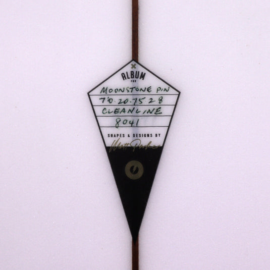 Album Surf Moonstone 7'0 × 20 ¾ × 2 ⅘ Surfboard - Clear 4