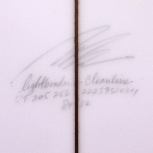 Album Surf Lightbender 5'9 × 20 ½ × 2 9/16 Surfboard - Clear 4
