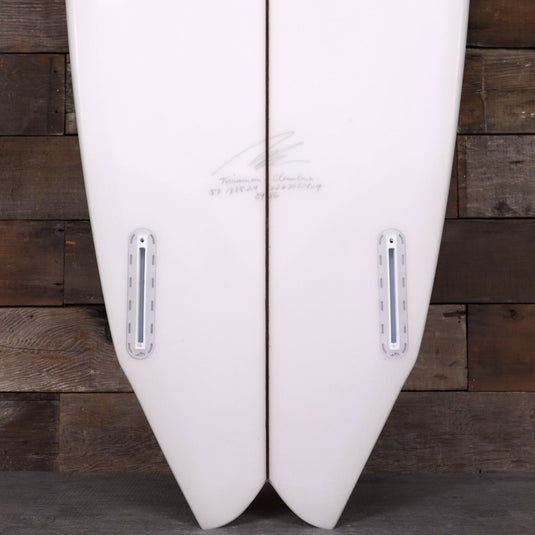 Album Surf Twinsman 5'9 × 19 ⅞ × 2 ⅖ Surfboard - Clear 3