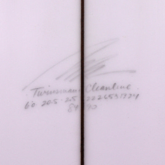 Album Surf Twinsman 6'0 × 20 ½ × 2 ½ Surfboard - Clear 4
