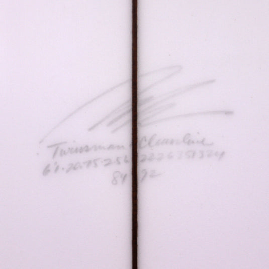 Album Surf Twinsman 6'1 × 20 ¾ × 2 9/16 Surfboard - Clear 4