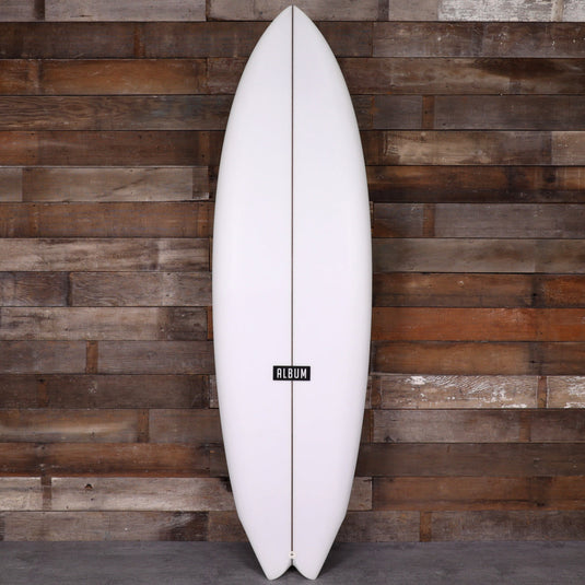 Album Surf Twinsman 6'3 × 21 ¼ × 2 ⅝ Surfboard - Clear 1