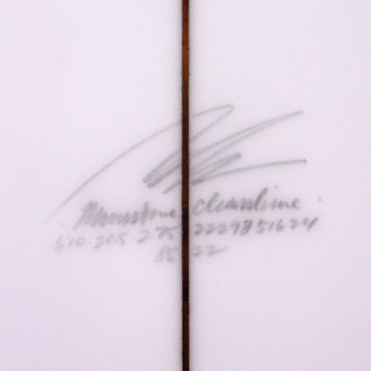 Album Surf Moonstone 6'10 × 20 ½ × 2 ¾ Surfboard - Clear 4